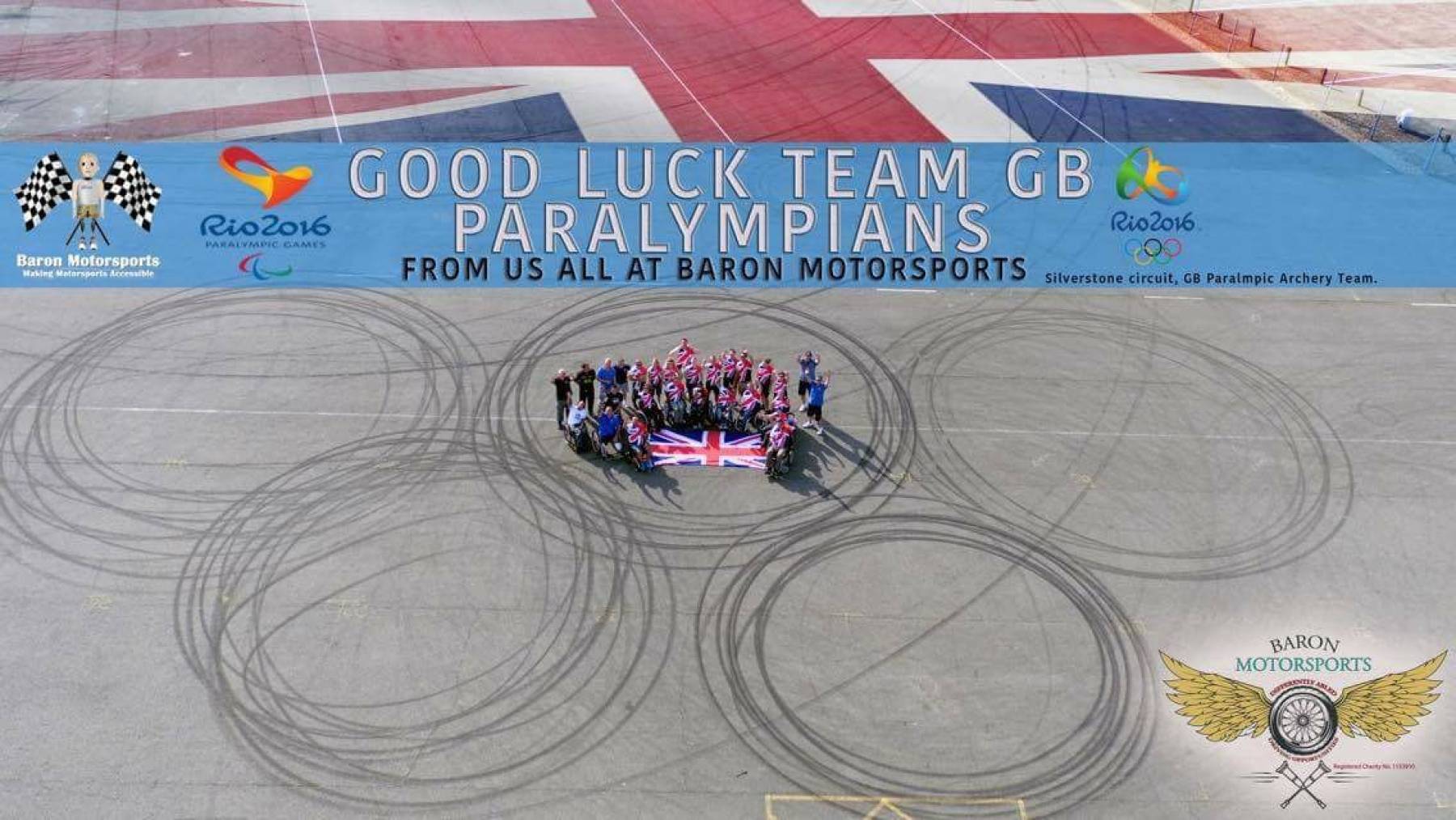 Good Luck to the ParalympicsGB Archery team